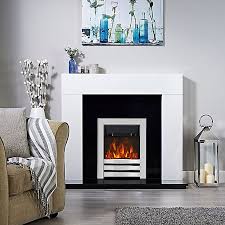 Focal Point Langham 2kW Chrome effect Electric Fire